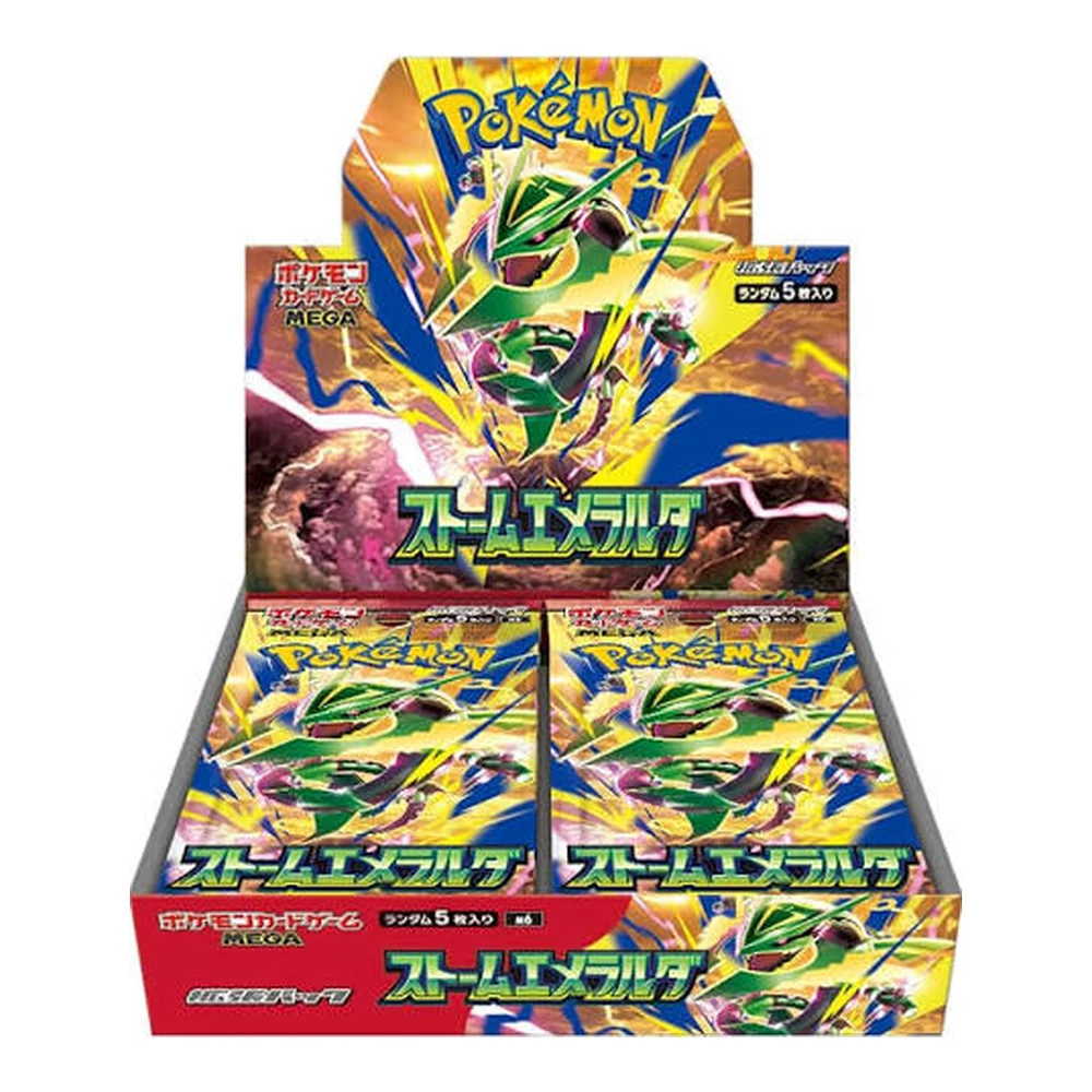 Pokémon — Storm Emeralda Booster Box (M6, JPN)