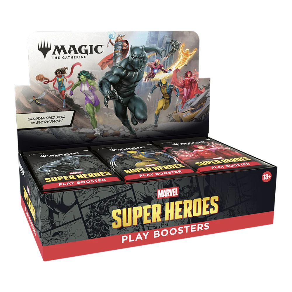 MTG — Marvel Super Heroes Play Booster Display (EN, 30 packs)