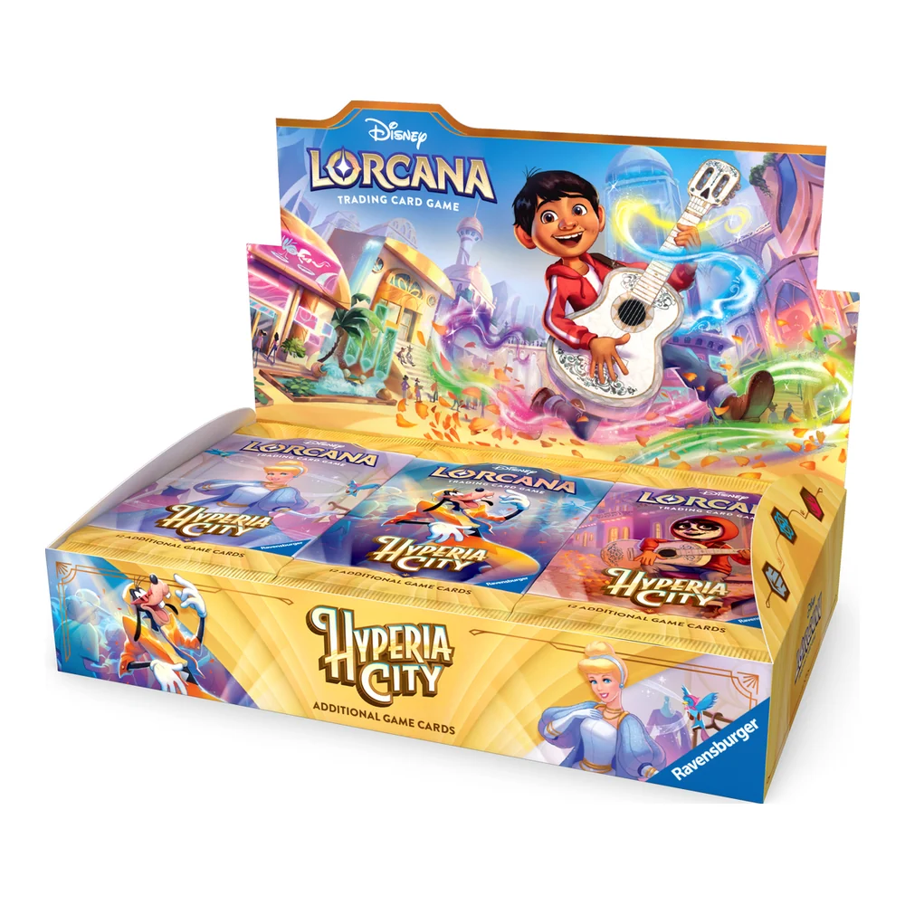 Disney Lorcana Hyperia City Booster Box EN
