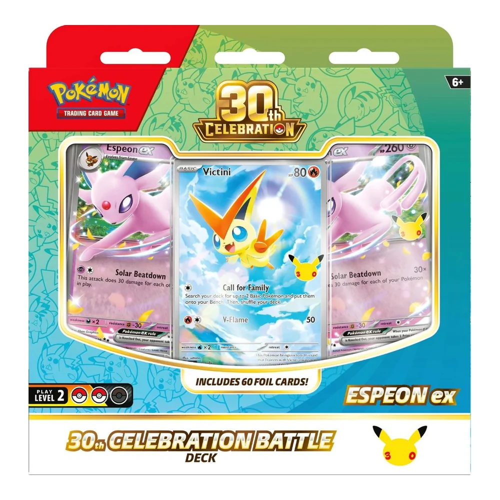 Pokémon 30th Celebration — Battle Deck Espeon ex (EN)