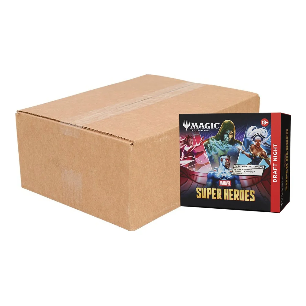 MTG — Marvel Super Heroes Draft Night [x6] Sealed Case (EN)